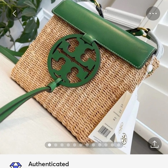 Tory Burch Handbags - 🍀NeW!🔥 Tory Burch Miller Straw Crossbody